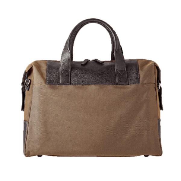 khaki luxury briefcase