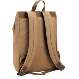 Brown Polyester Documents Organizer Backpack