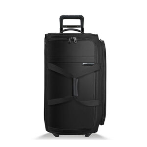 5Pcs Popular Black Nylon Soft Side Travel Luggage Bag Set