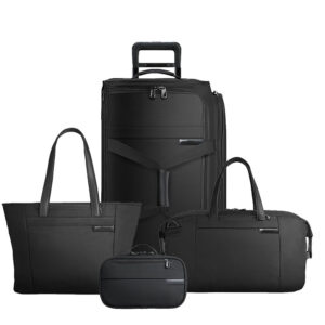 4Pcs Set Luxury Latest Stylish Nylon Trolley Travel Bag Set