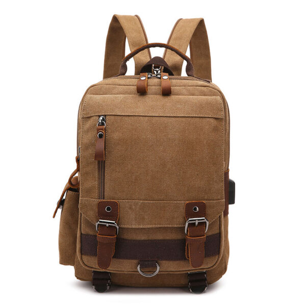 canvas travel backpack