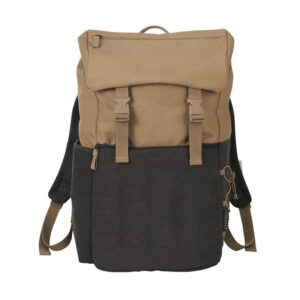Custom Cotton Canvas Laptop Backpack