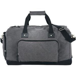 27L Heather Grey Custom Travel Bag