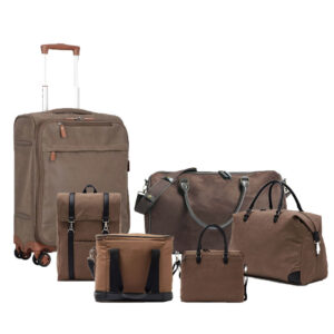 Taupe Travel Outdoor Canvas Travel Set