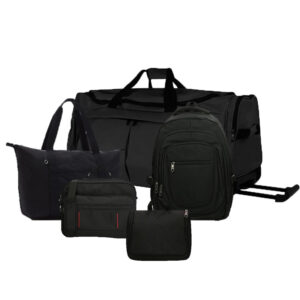 Business Casual Style Travel Luggage Set 5 Piece