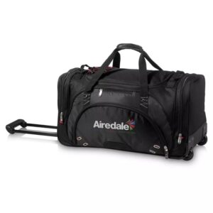 Water Repellent Wheeled Rolling Duffel Bag