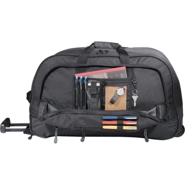 foldable rolling duffel bag