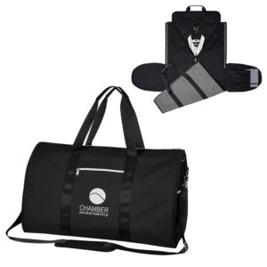 Custom Convertible Business Garment Travel Duffel Bag