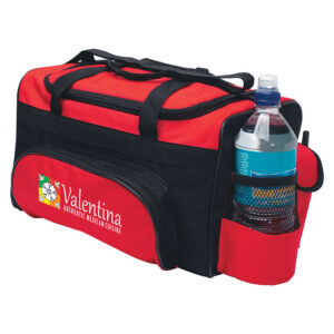 Customized 12 Cans Cooler Bag with Side Mesh Pocket