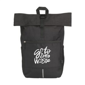 Custom Logo Promotion Roll Top Travel Casual Backpack