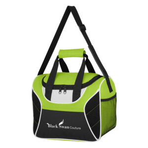 Mesh Accent Custom Branded Cooler Tote Bag