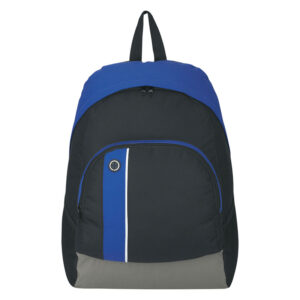 Custom Branded Simple Promotion Backpack With Side Mesh Pockets